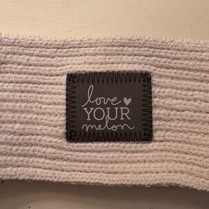 EUC CREAM LOVE YOUR MELON KNITTED EAR WARMER
